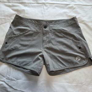 Pelagic Gray Athletic Shorts